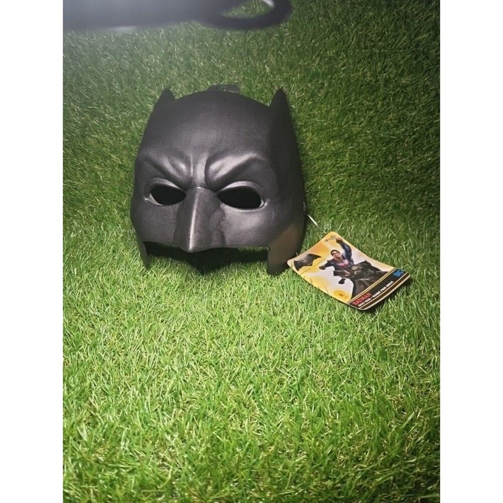 DC Comics Batman Black Costume Mask 2016 Adult Halloween Cosplay